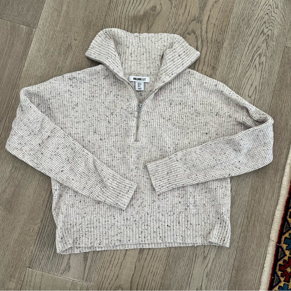 William Rast funnel neck sweater